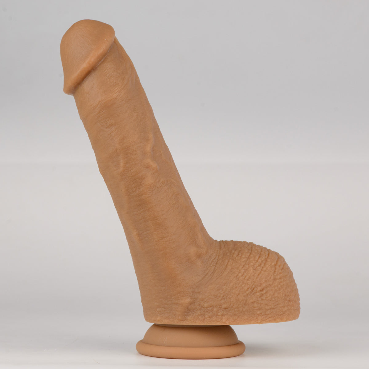 The Marcus | Nude Raw Silicone Heavy-Girth Dual-Density Dildo