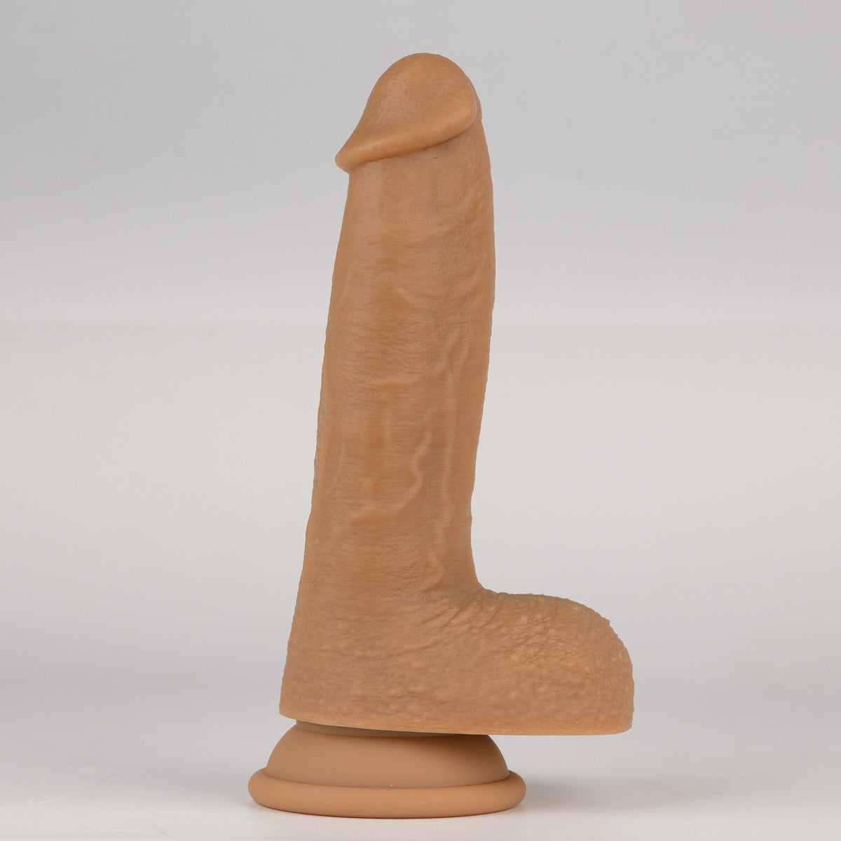 The Gabriel | Nude Raw Silicone Gentle Dual-Density Dildo