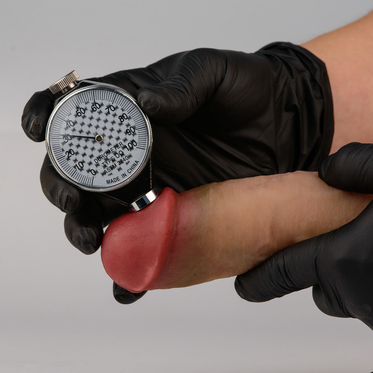The Marcus | Hand-Painted Heavy-Girth Silicone Dildo with Velvet Shield Coating