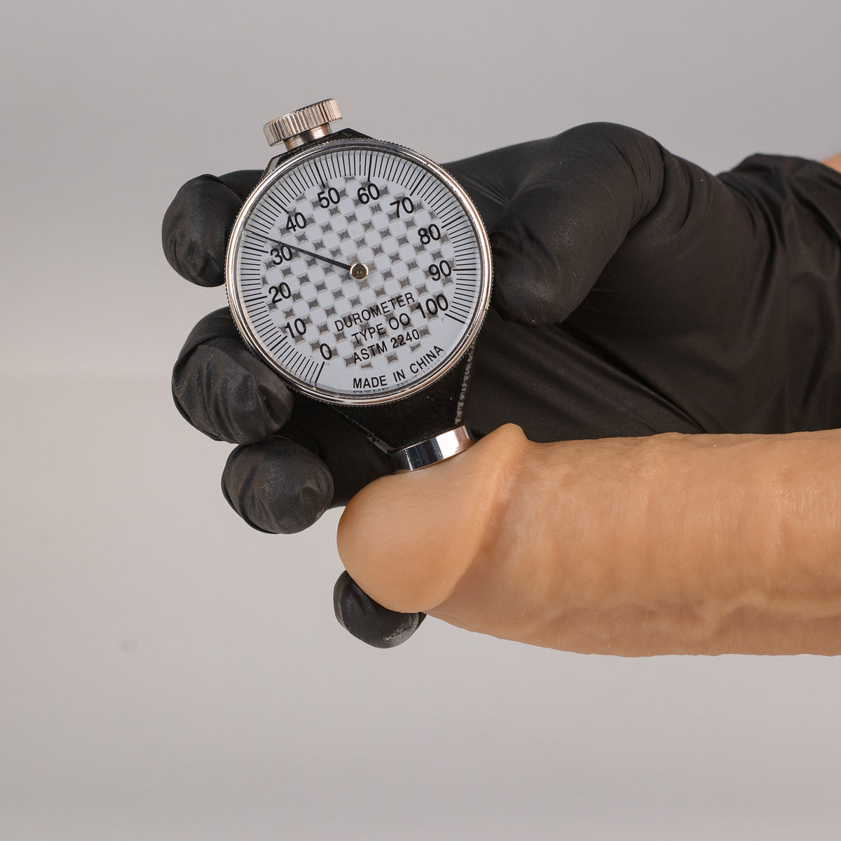 The Christian | Nude Raw Silicone Deep-Reach Dual-Density Dildo