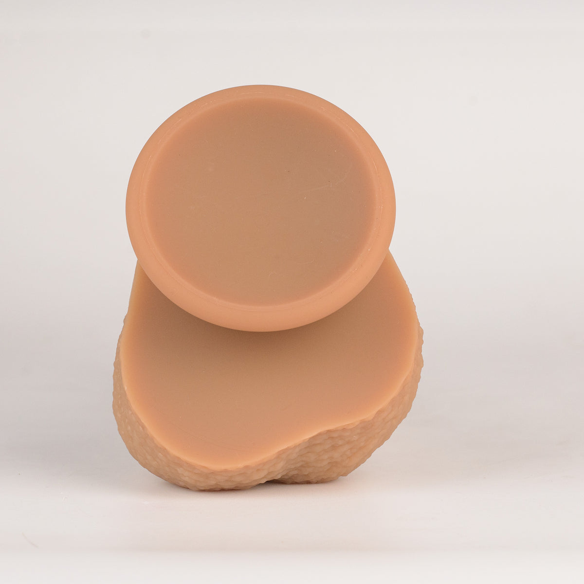 The Christian | Nude Raw Silicone Deep-Reach Dual-Density Dildo