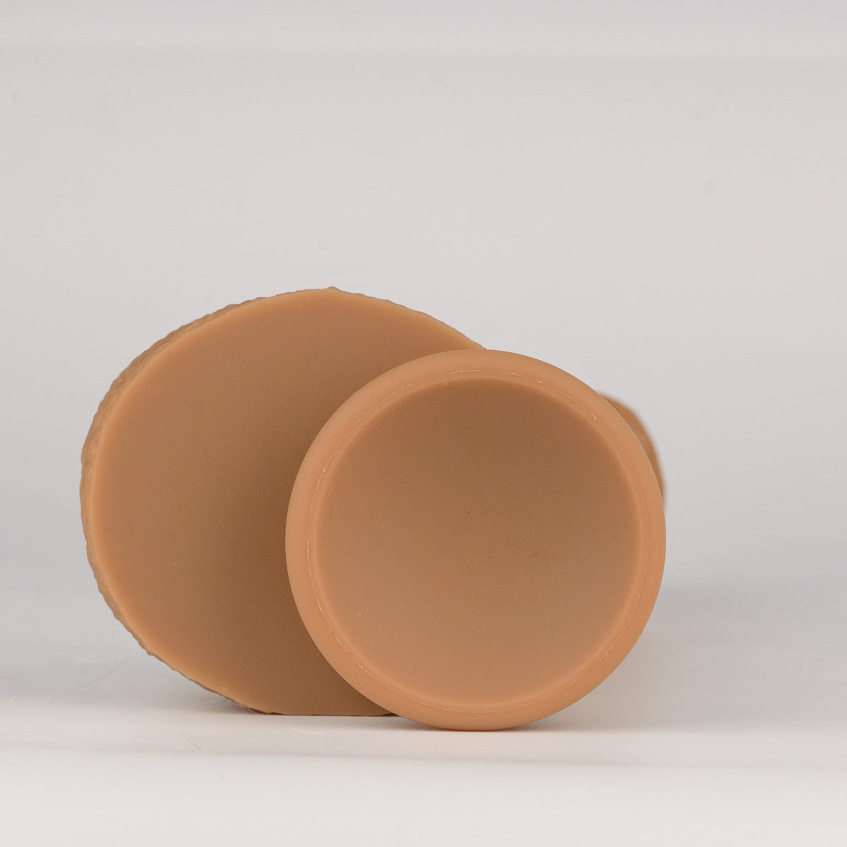 The Marcus | Nude Raw Silicone Heavy-Girth Dual-Density Dildo